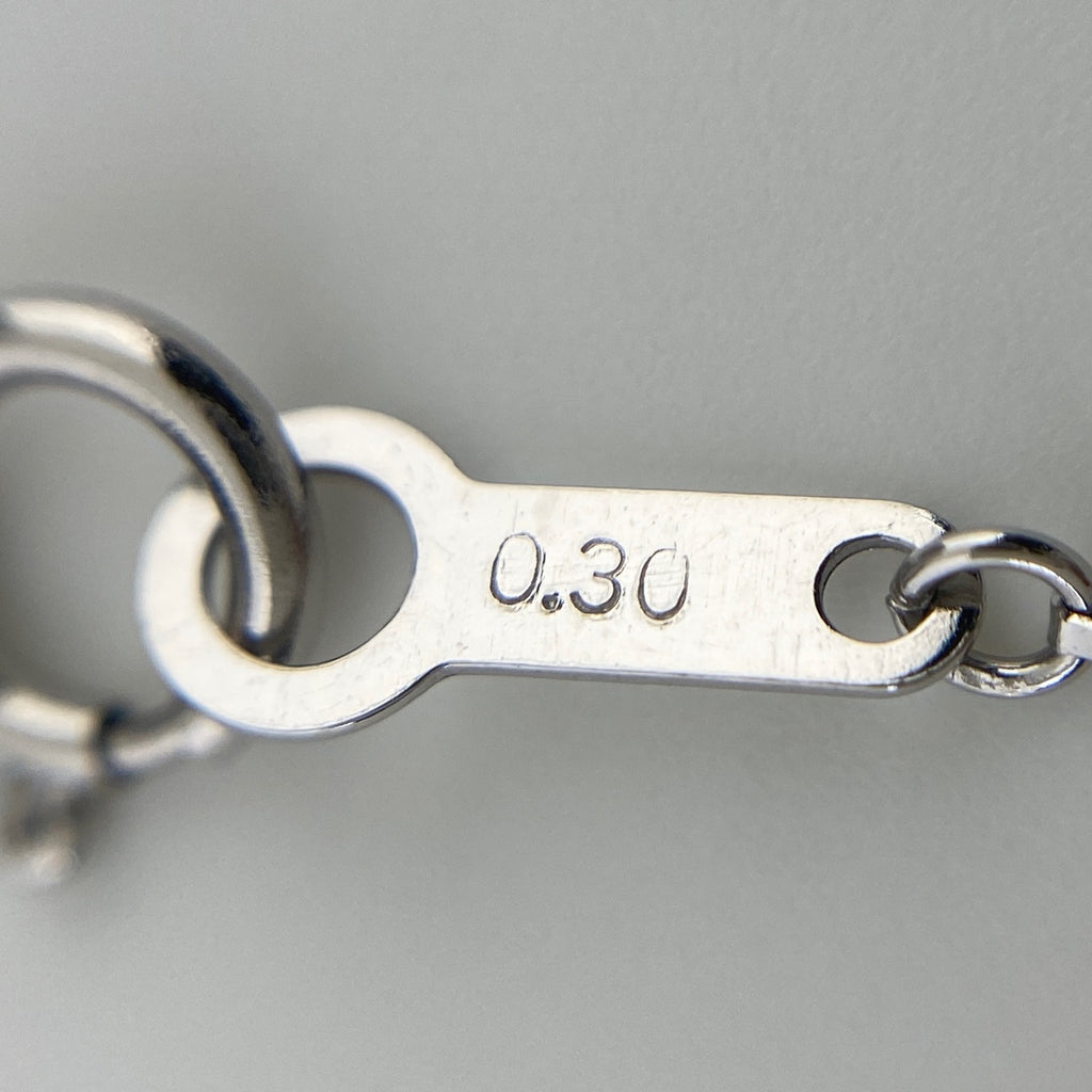メレダイヤ デザインネックレス プラチナ ペンダント ネックレス Pt850 ダイヤモンド レディース 【中古】nbjwl