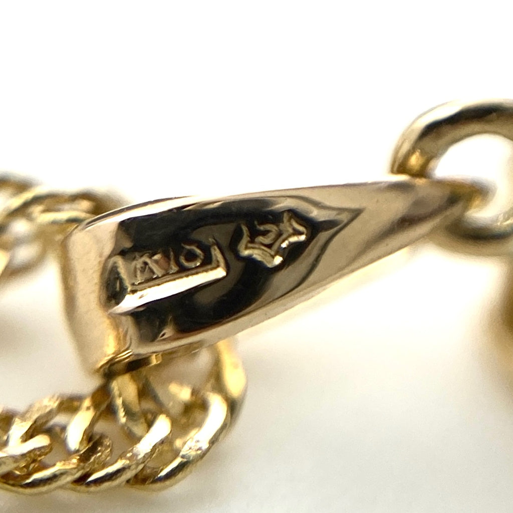 メレダイヤ デザインネックレス YG イエローゴールド ペンダント ネックレス K18 750 ダイヤモンド レディース 【中古】nbjwl