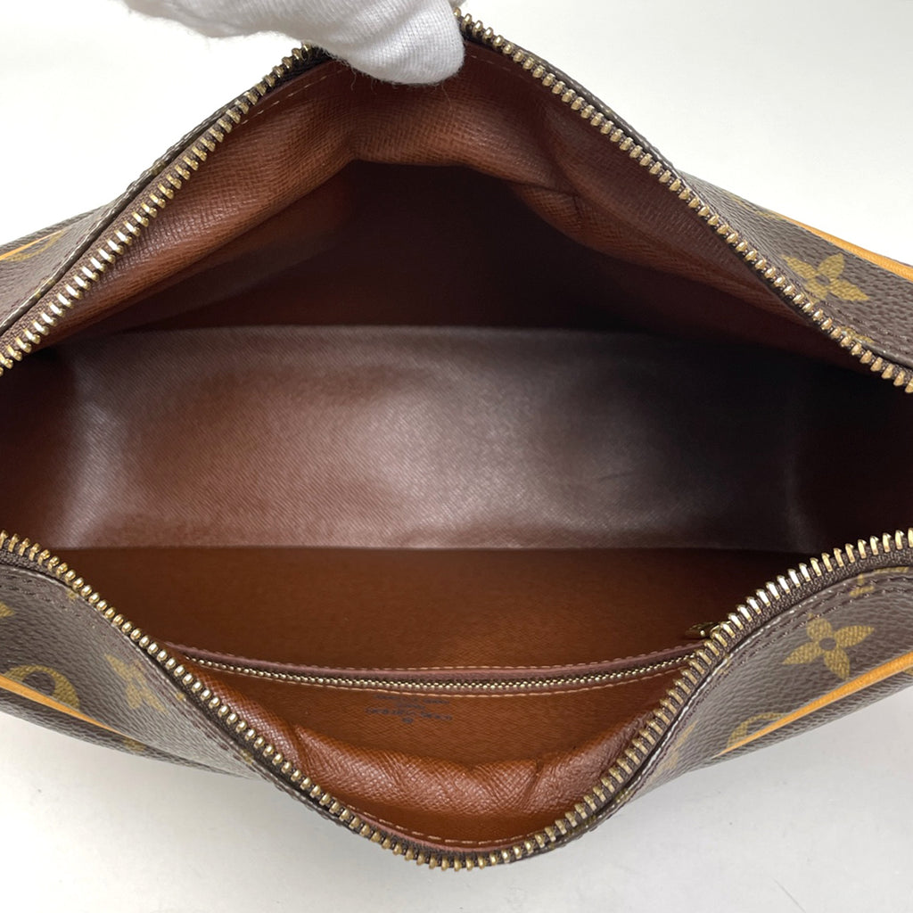 ルイ・ヴィトン ブローニュ 30 肩掛け ショルダーバッグ モノグラム ブラウン M51265 レディース 【中古】brbag