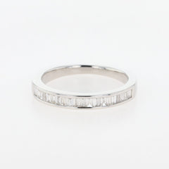 メレダイヤ デザインリング プラチナ 指輪 リング 11.5号 Pt950 ダイヤモンド レディース 【中古】nbjwl