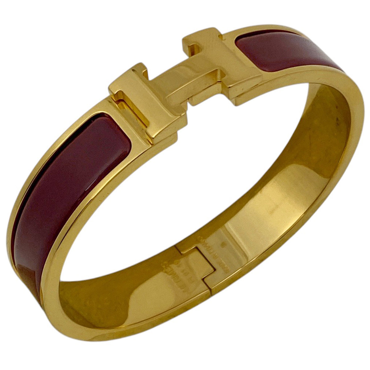 HERMES エルメス プスプス バングル ブレスレット ルージュアッシュ HERMES エルメス プスプス バングル ブレスレット ルージュアッシュ