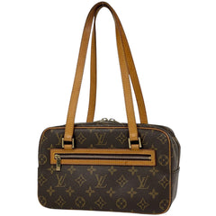 ルイ・ヴィトン シテ MM 肩掛け ショルダーバッグ モノグラム ブラウン M51182 レディース 【中古】brbag