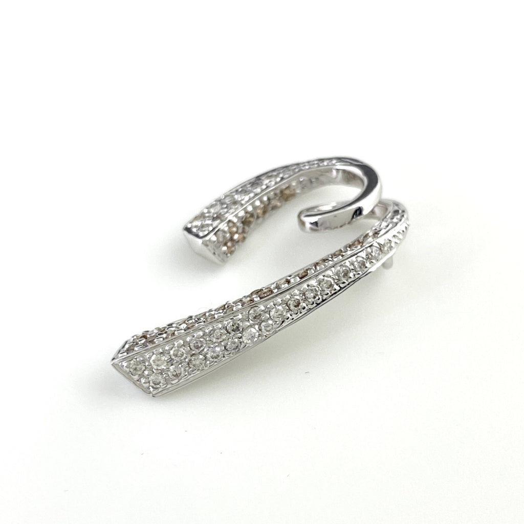 メレダイヤ ペンダントトップ WG ホワイトゴールド ペンダントトップ K18 WG ダイヤモンド レディース 【中古】nbjwl