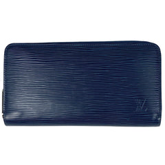 ルイ・ヴィトン ジッピー ウォレット ラウンドファスナー 長財布 エピ アンディゴブルー M61873 メンズ 【中古】brbag