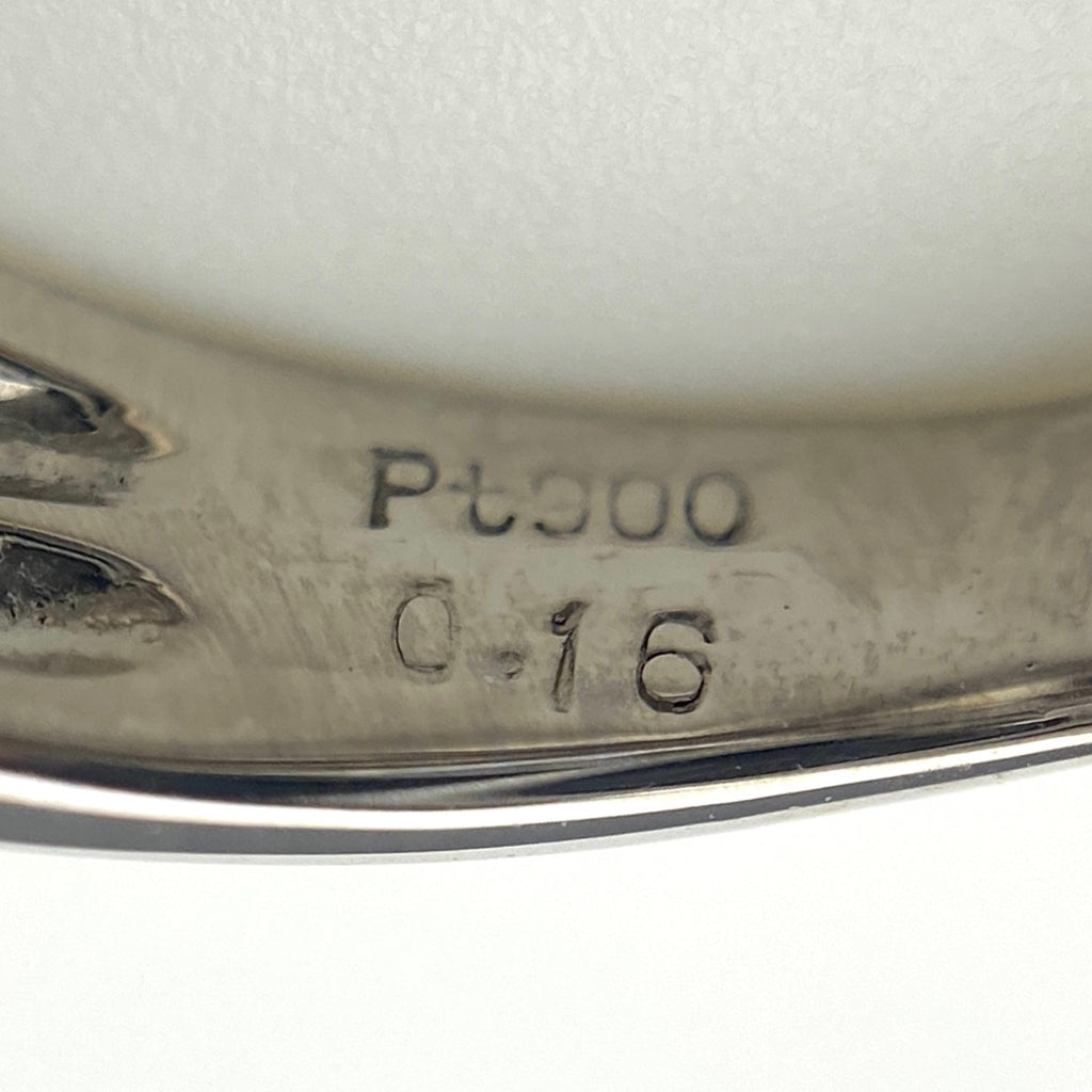 メレダイヤ デザインリング プラチナ 指輪 トリートメントダイヤモンド リング 9号 Pt900 ダイヤモンド レディース 【中古】nbjwl