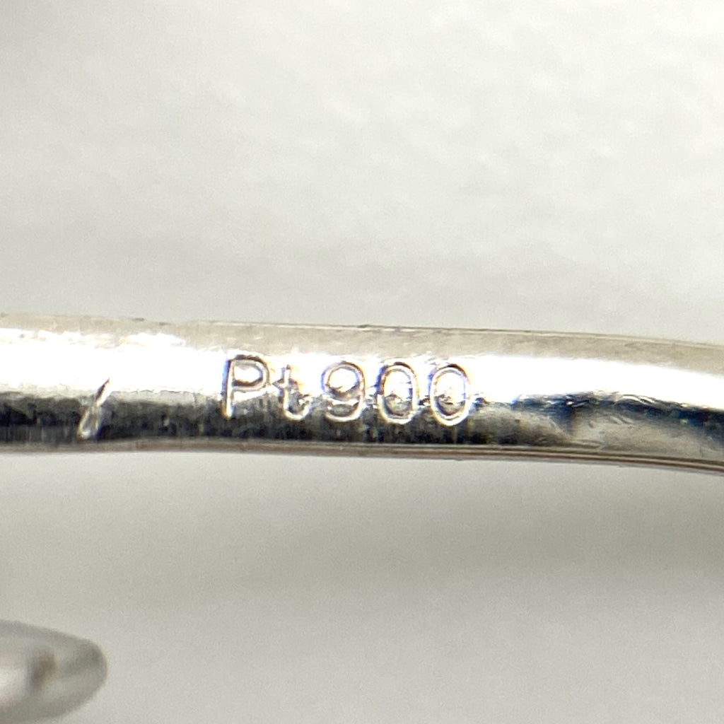 メレダイヤ デザインイヤリング プラチナ イヤリング Pt900 ダイヤモンド レディース 【中古】nbjwl