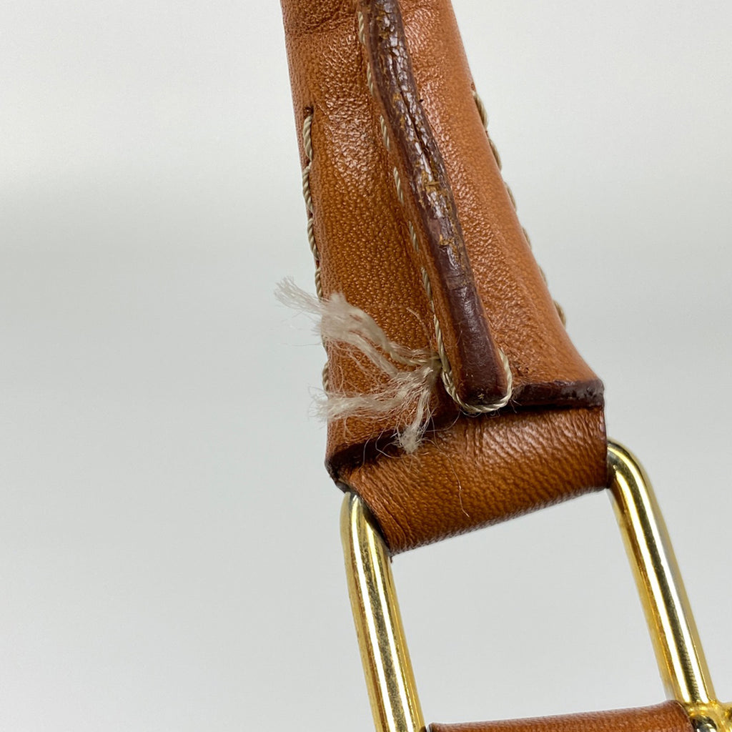 セリーヌ マカダム柄 ハンドバッグ コーティングキャンバス ブラウン レディース 【中古】brbag