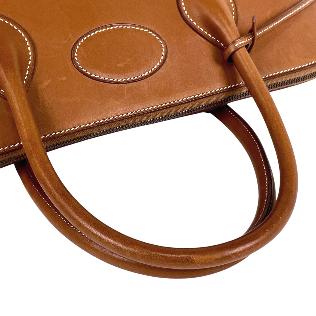 エルメス ボリード 45 バトラー 旅行バッグ レザー ゴールド □C レディース 【中古】brbag