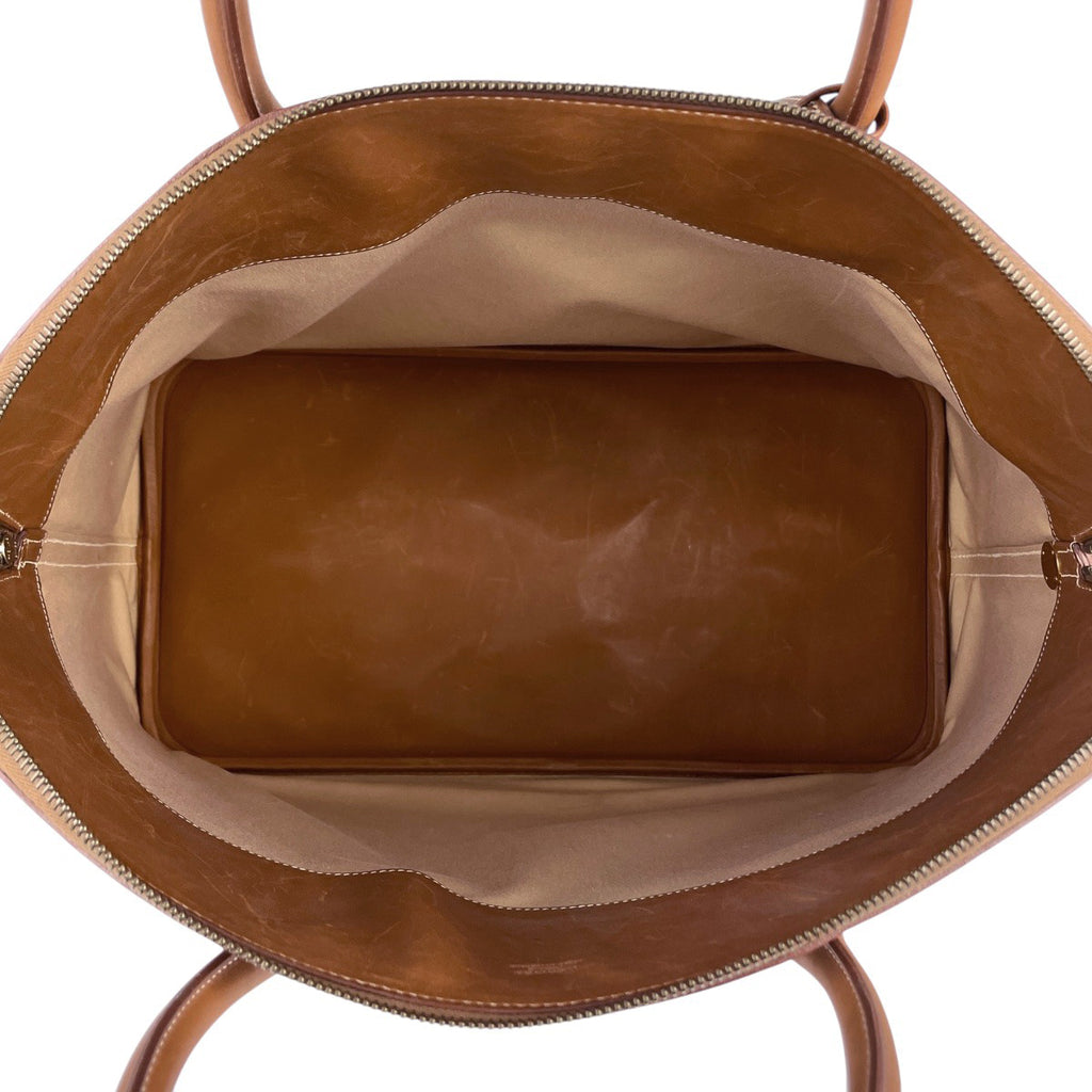 エルメス ボリード 45 バトラー 旅行バッグ レザー ゴールド □C レディース 【中古】brbag