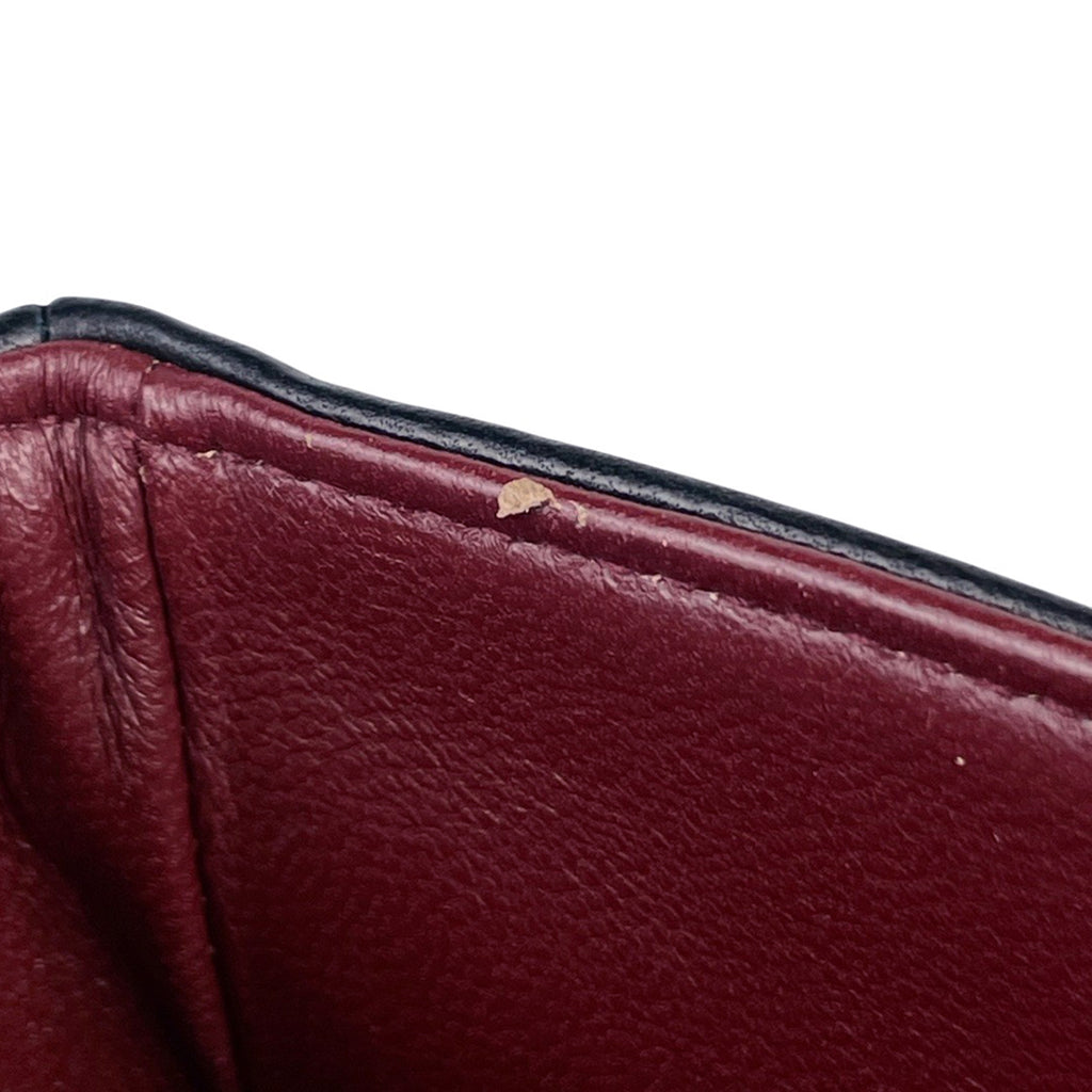 シャネル マトラッセ Wフラップ チェーン ショルダーバッグ ココマーク ショルダーバッグ レザー ブラック A01113 レディース 【中古】brbag