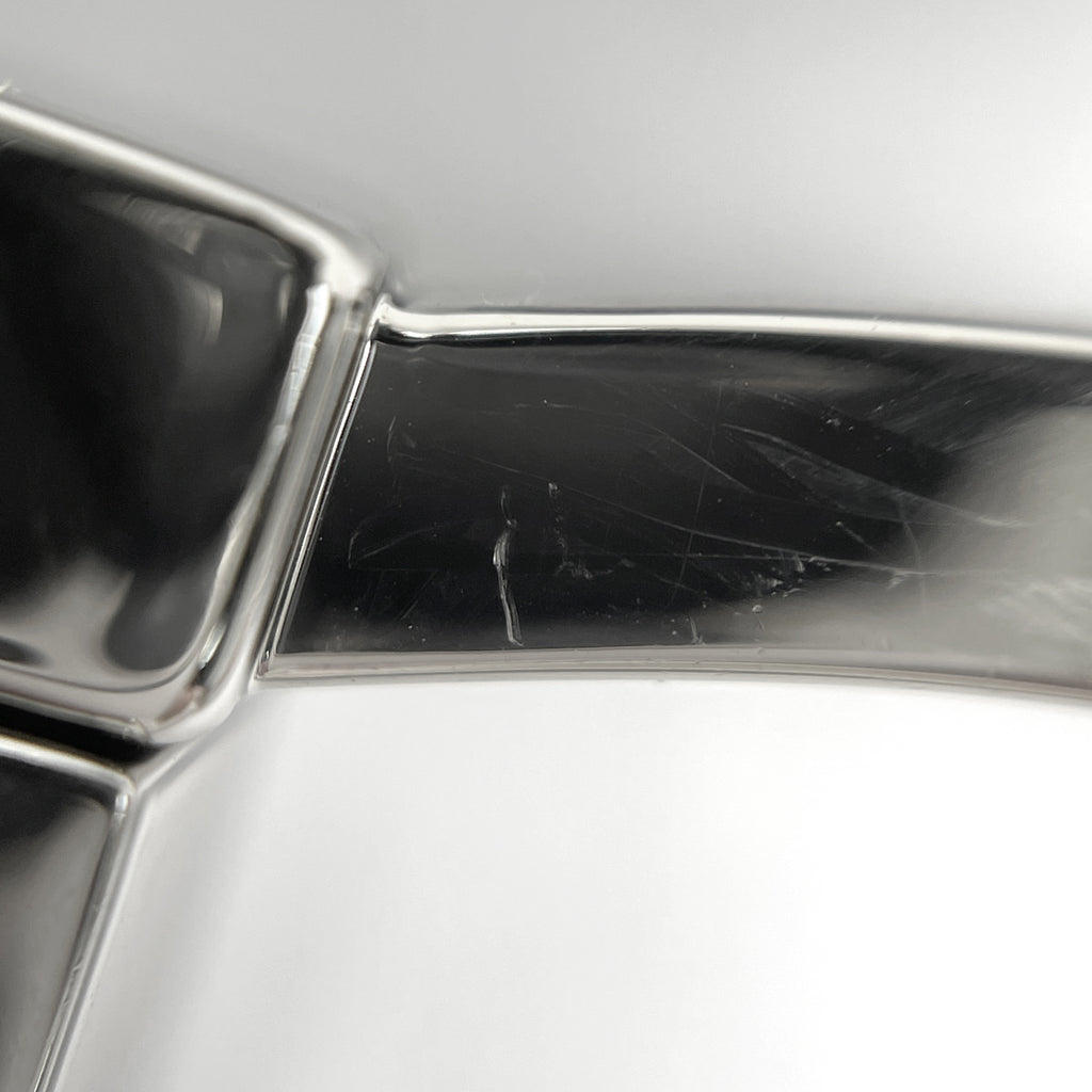 ロンシャン スターモチーフ キーホルダー バッグチャーム 星 ロゴ キーホルダー シルバーメッキ レザー ネイビー シルバー レディース 【中古】brbag