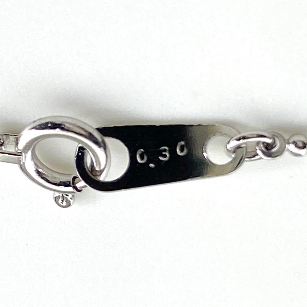 メレダイヤ デザインネックレス プラチナ ペンダント ネックレス Pt850 ダイヤモンド レディース 【中古】nbjwl