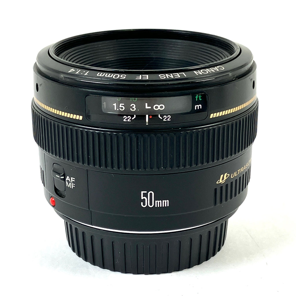 キヤノン Canon EF 50mm F1.4 USM 一眼カメラ用レンズ（オートフォーカス） 【中古】cambb
