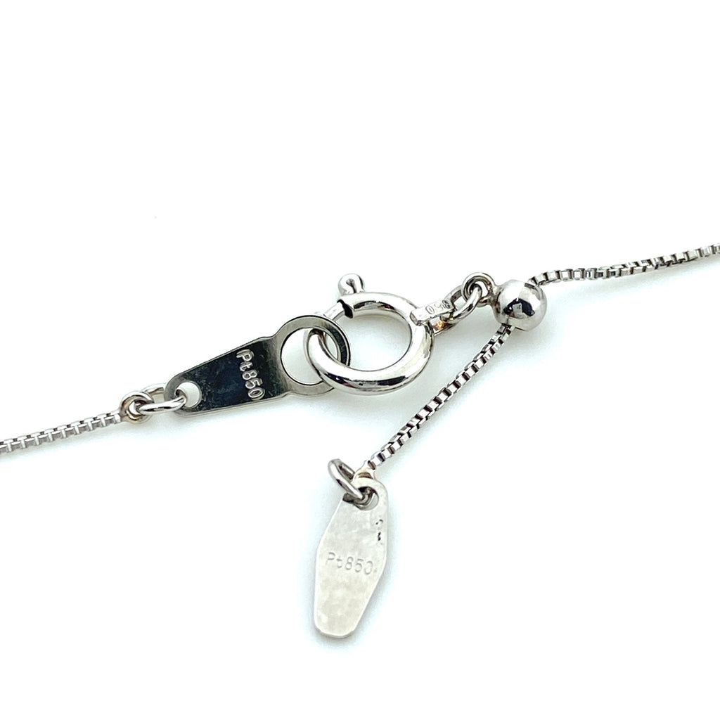 メレダイヤ デザインネックレス プラチナ ペンダント ネックレス Pt900 Pt850 ダイヤモンド レディース 【中古】nbjwl