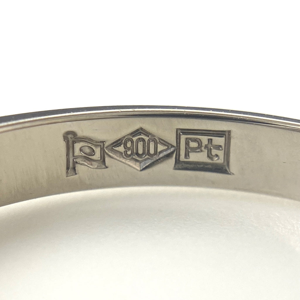 ダイヤモンド デザインリング プラチナ 指輪 リング 13号 Pt900 ダイヤモンド レディース 【中古】nbjwl