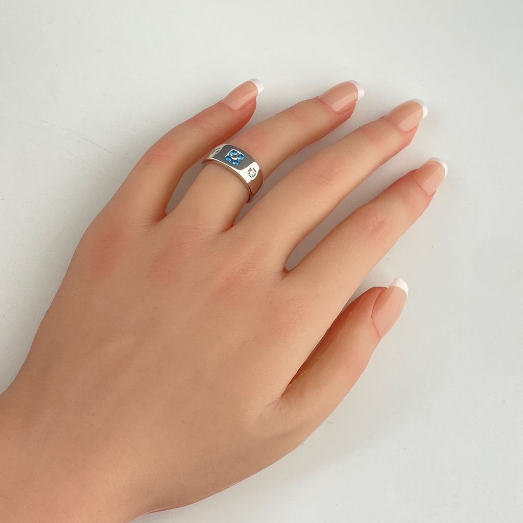 メレダイヤ デザインリング プラチナ 指輪 トリートメントダイヤ リング 12号 Pt900 ダイヤモンド レディース 【中古】nbjwl