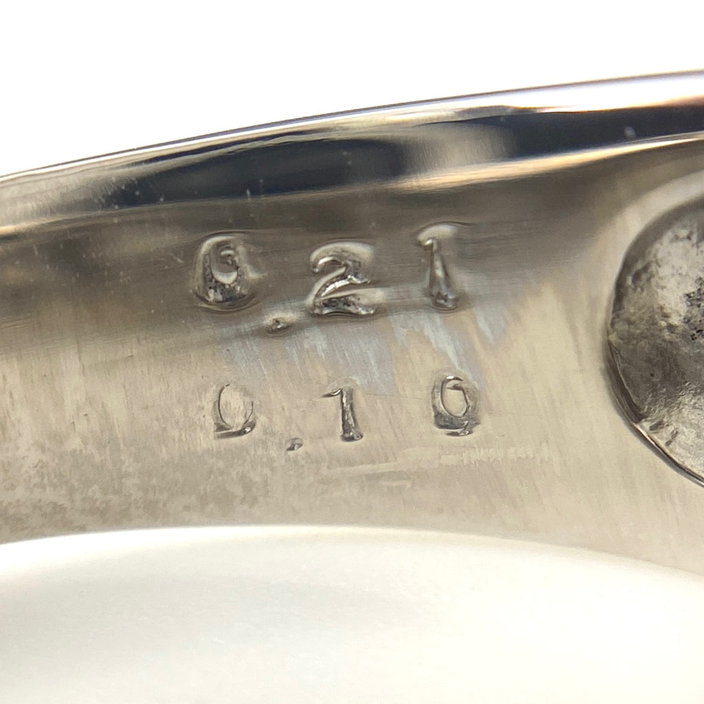 メレダイヤ デザインリング プラチナ 指輪 トリートメントダイヤ リング 12号 Pt900 ダイヤモンド レディース 【中古】nbjwl