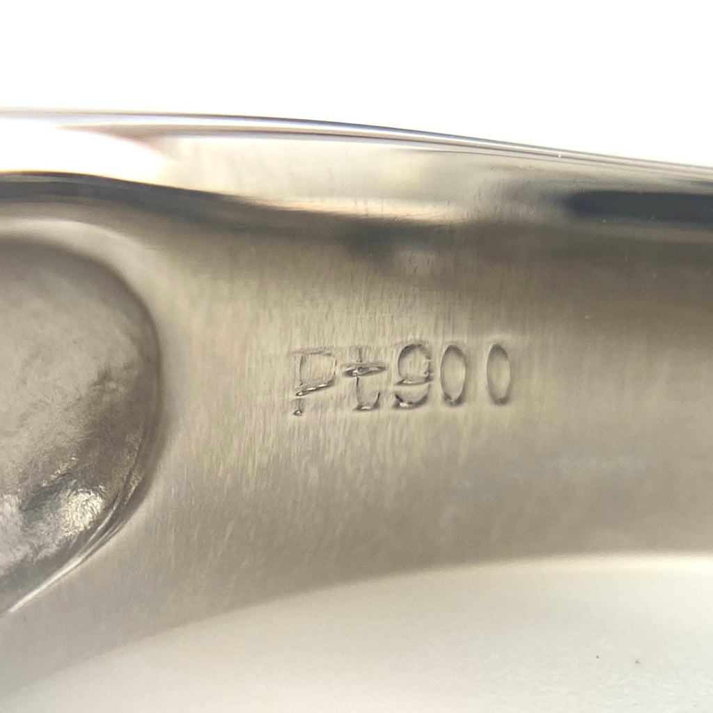 メレダイヤ デザインリング プラチナ 指輪 トリートメントダイヤ リング 12号 Pt900 ダイヤモンド レディース 【中古】nbjwl