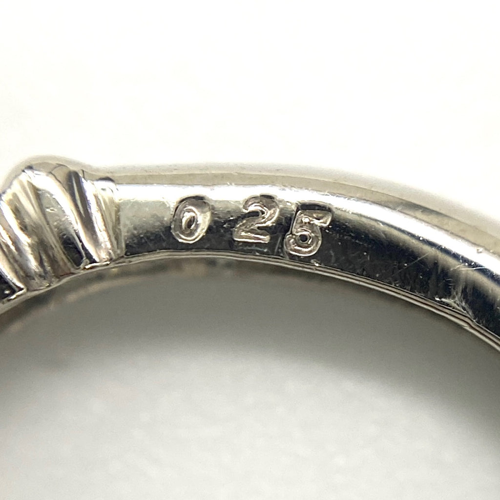 メレダイヤ デザインピアス プラチナ フープ ピアス Pt900 ダイヤモンド レディース 【中古】nbjwl