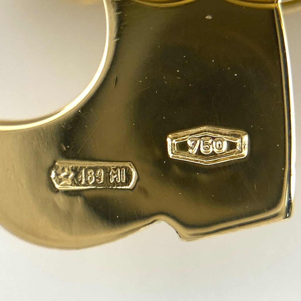 ポメラート クイーンモチーフ ペンダントトップ YG イエローゴールド ペンダントトップ K18 レディース 【中古】brjwl
