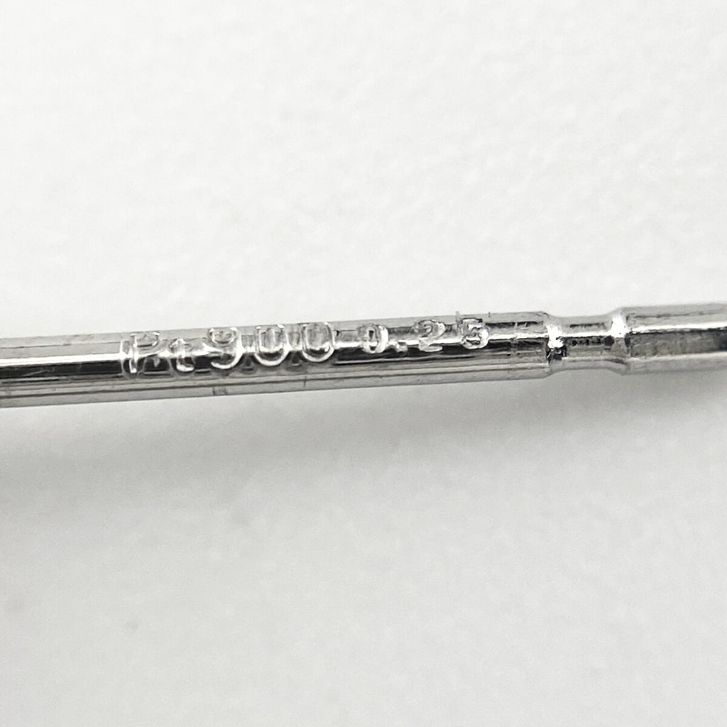 ダイヤモンド デザインピアス プラチナ ピアス Pt900 ダイヤモンド レディース 【中古】nbjwl