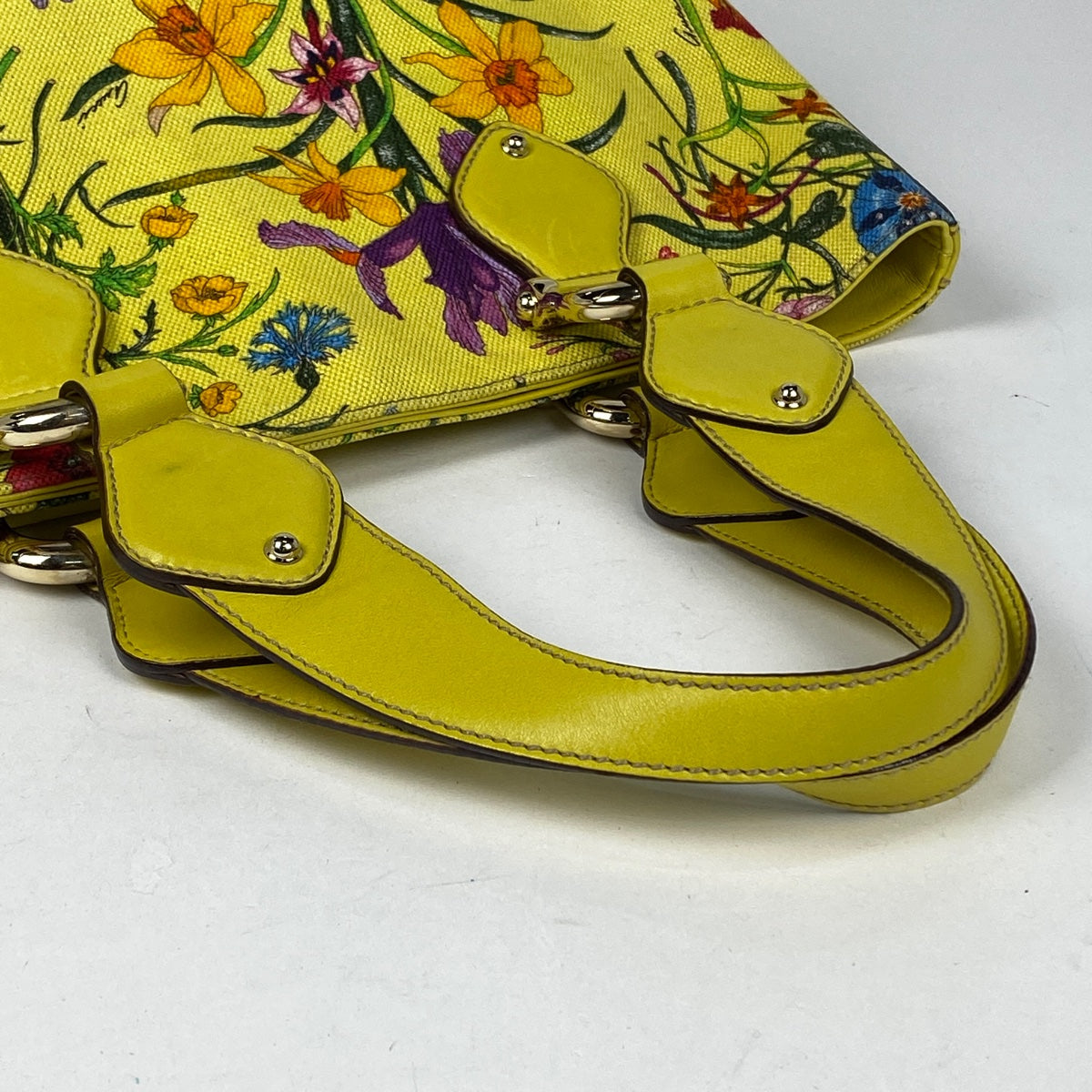 バイセル公式】グッチ フローラ トートバッグ 花柄 トートバッグ