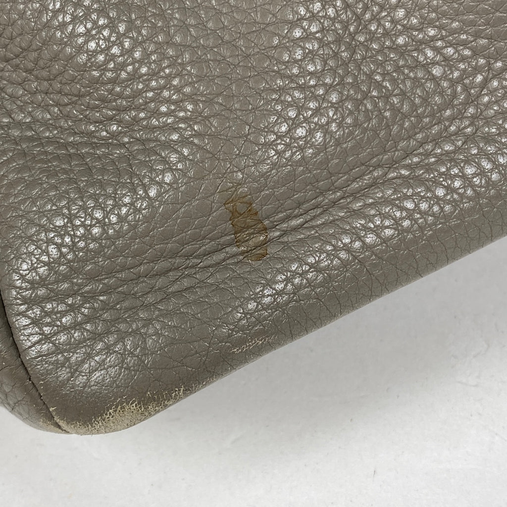 プラダ ロゴ ハンドバッグ 2WAY ショルダーバッグ ハンドバッグ レザー グレー 1BA853 レディース 【中古】brbag