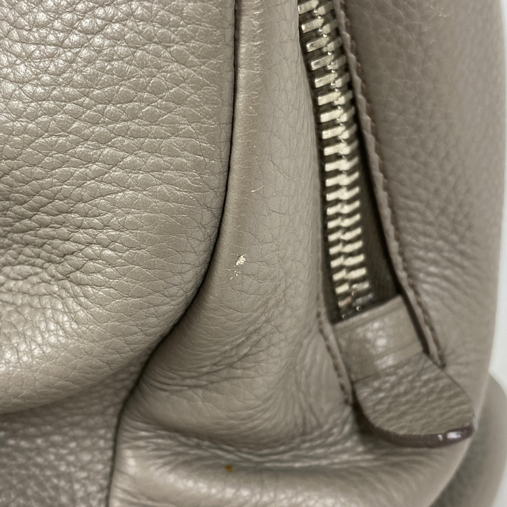 プラダ ロゴ ハンドバッグ 2WAY ショルダーバッグ ハンドバッグ レザー グレー 1BA853 レディース 【中古】brbag