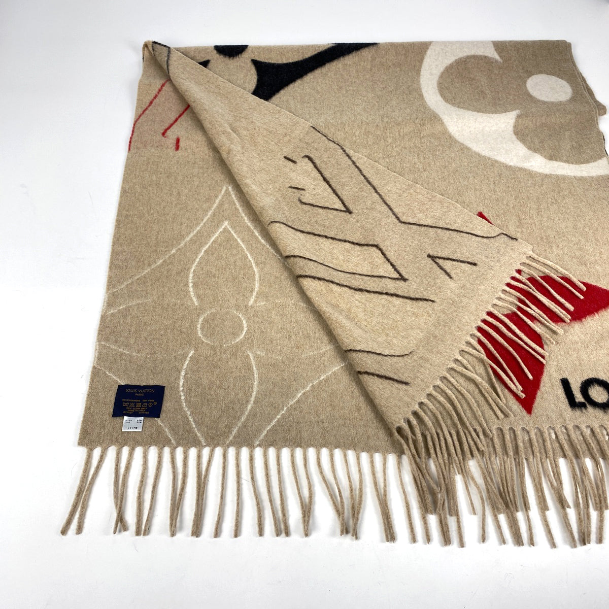 バイセル公式】ルイ・ヴィトン マフラー ジ アルティメット モノグラム