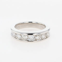 メレダイヤ デザインリング プラチナ 指輪 リング 8号 Pt900 ダイヤモンド レディース 【中古】nbjwl