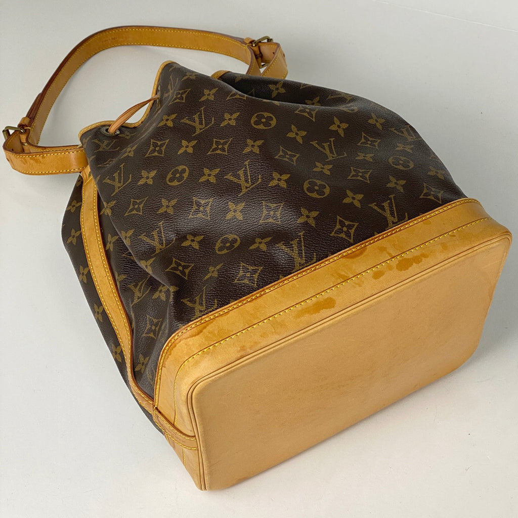 ルイ・ヴィトン ノエ ワンショルダー 肩掛け 巾着型 ショルダーバッグ モノグラム ブラウン M42224 レディース 【中古】brbag