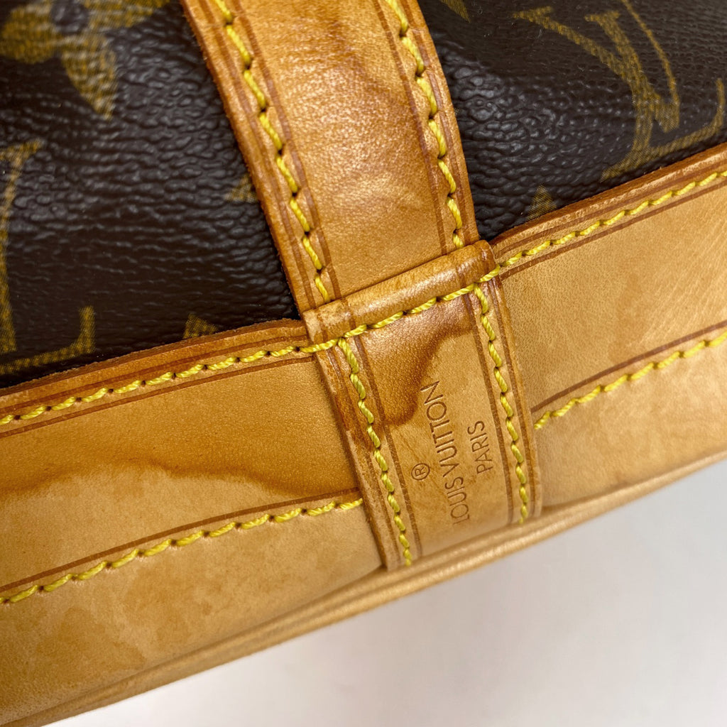 ルイ・ヴィトン ノエ ワンショルダー 肩掛け 巾着型 ショルダーバッグ モノグラム ブラウン M42224 レディース 【中古】brbag