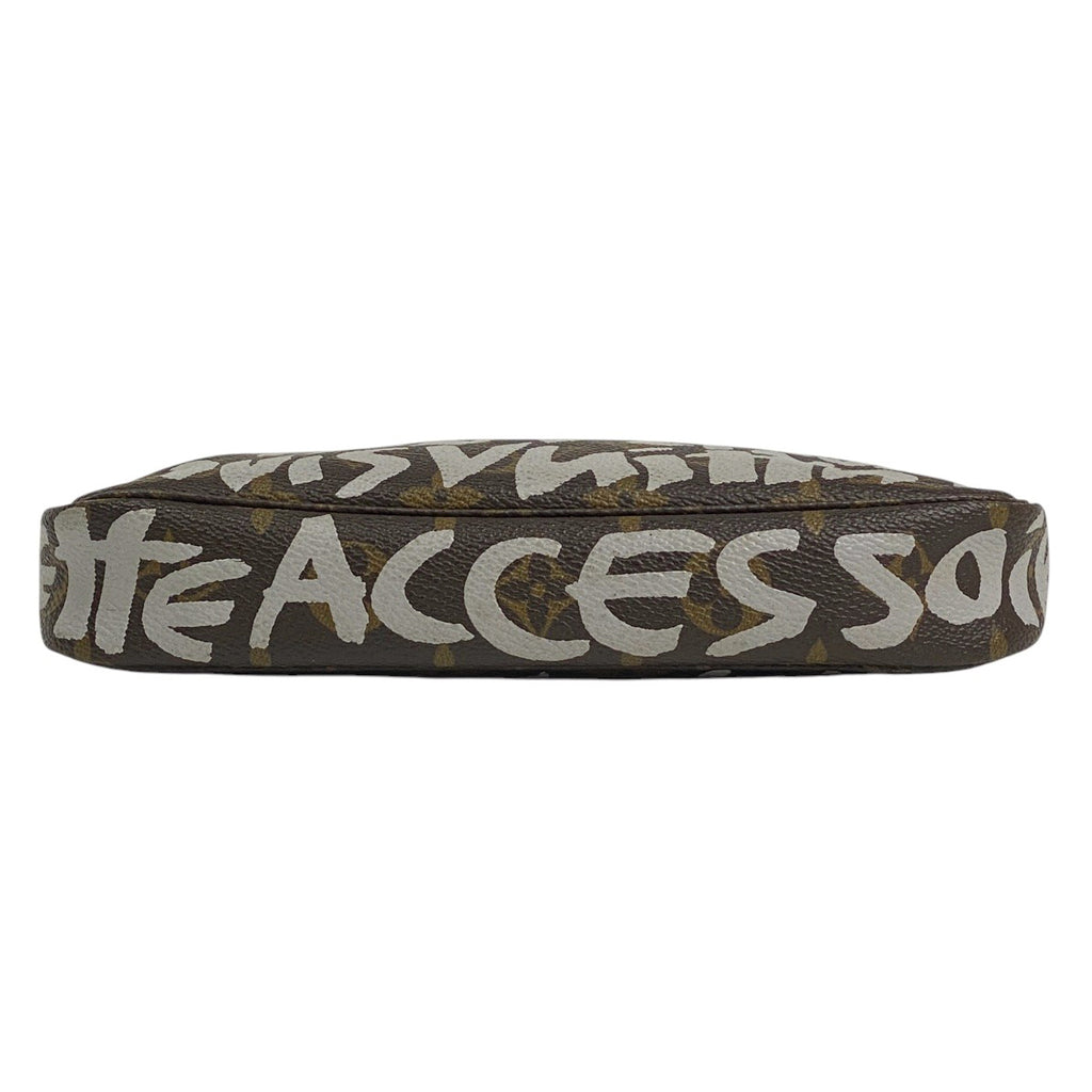 ルイ・ヴィトン ポシェット アクセソワール メイク コスメ アクセサリーポーチ モノグラムグラフィティ アルジャン M92192 レディース 【中古】brbag