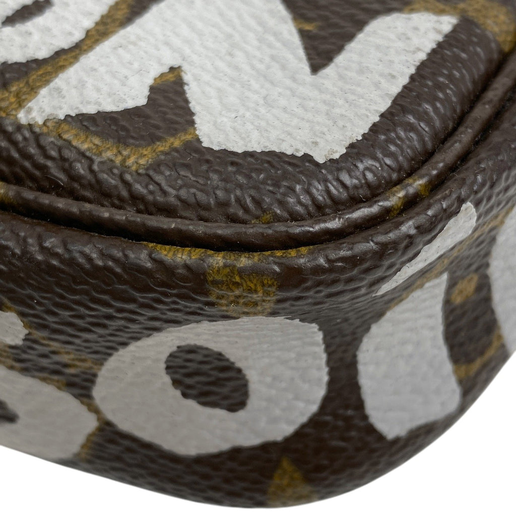 ルイ・ヴィトン ポシェット アクセソワール メイク コスメ アクセサリーポーチ モノグラムグラフィティ アルジャン M92192 レディース 【中古】brbag