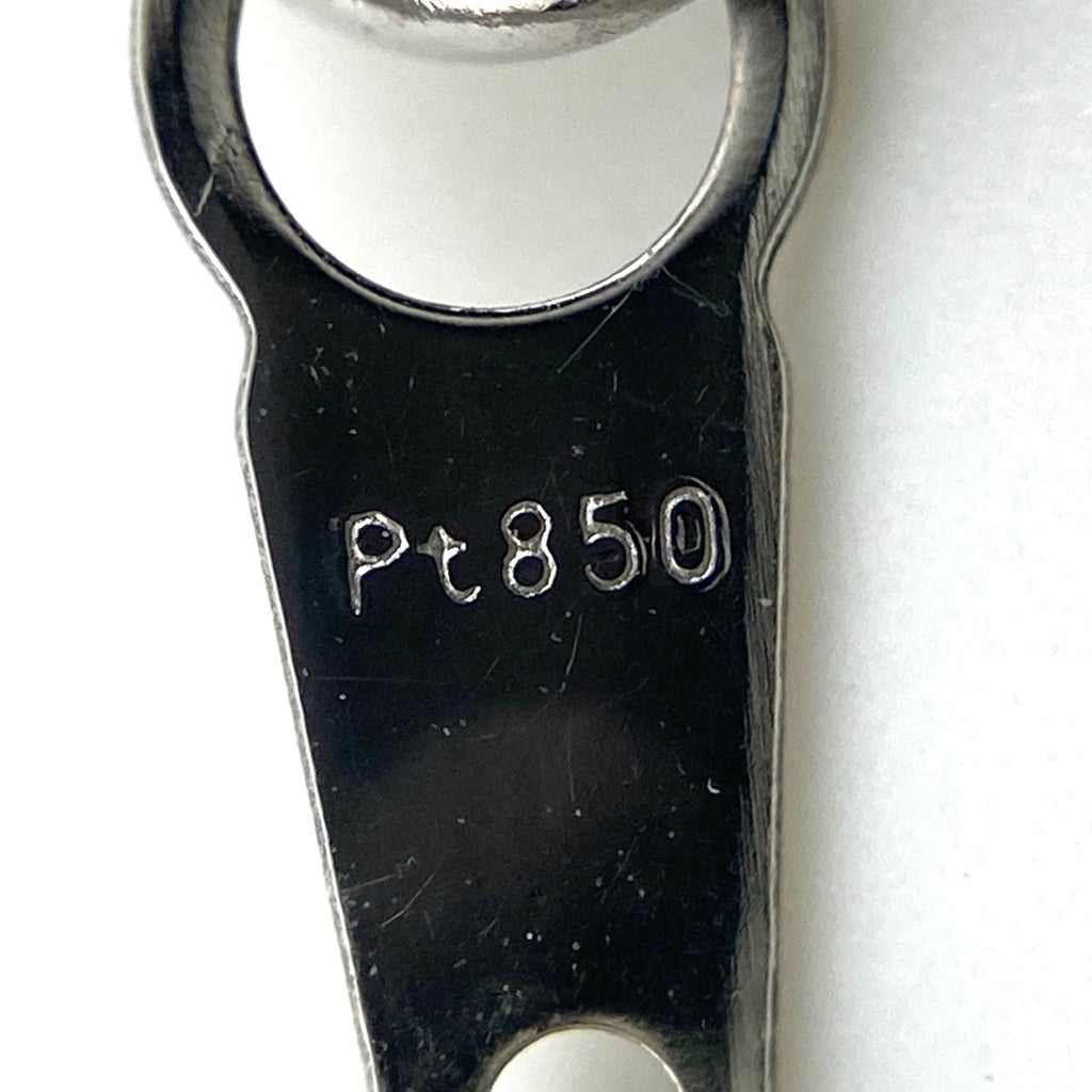 ダイヤモンド デザインネックレス プラチナ ペンダント ネックレス Pt900 Pt850 ダイヤモンド レディース 【中古】nbjwl