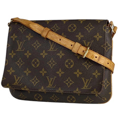 ルイ・ヴィトン ミュゼット タンゴ ショート 肩掛け ショルダーバッグ モノグラム ブラウン M51257 レディース 【中古】brbag