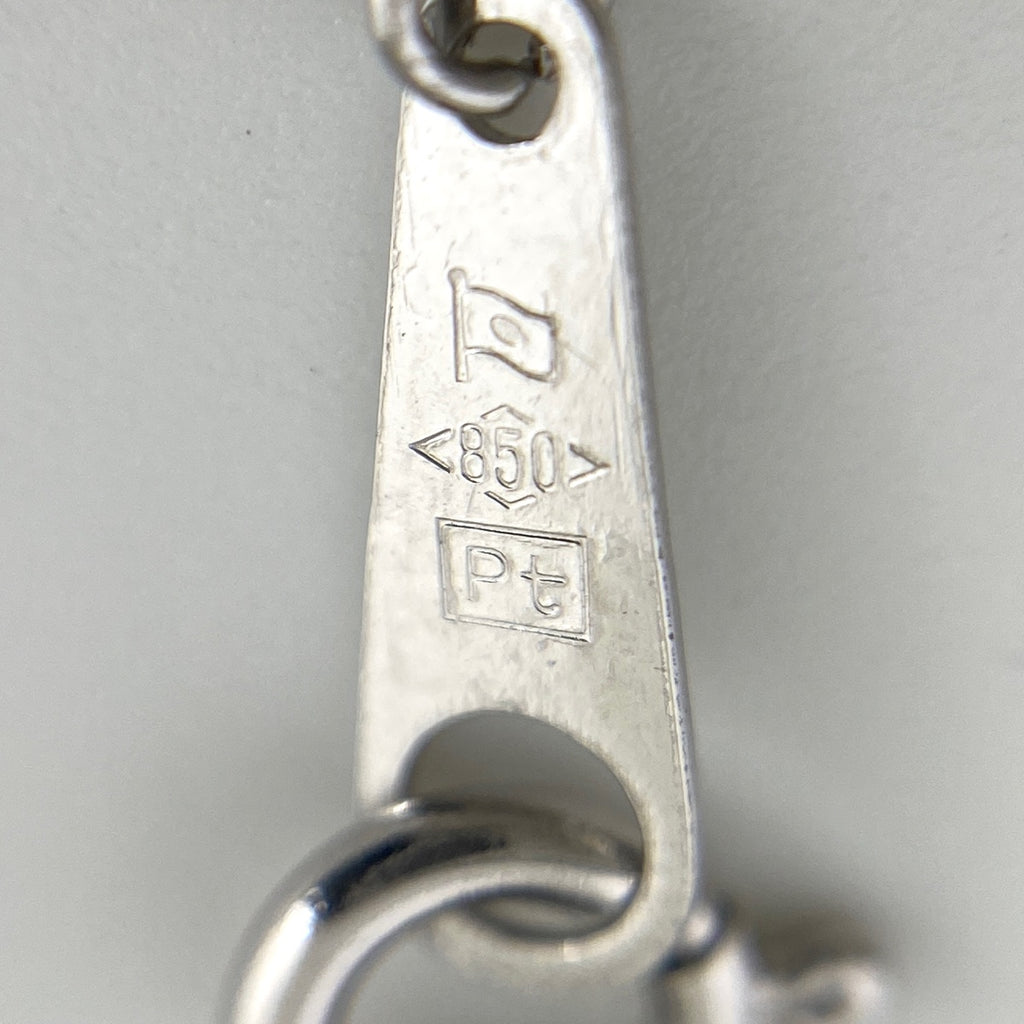 メレダイヤ デザインネックレス プラチナ ペンダント ネックレス Pt900 Pt850 ダイヤモンド レディース 【中古】nbjwl
