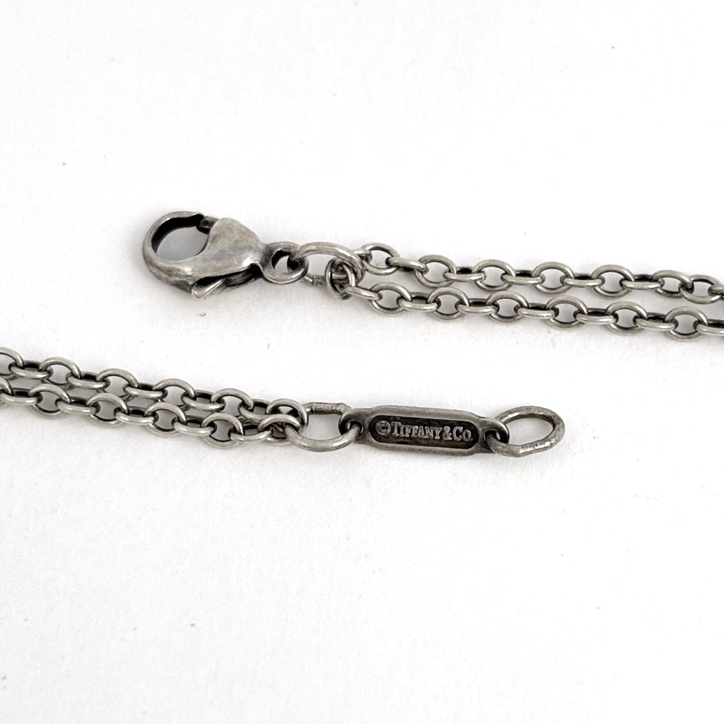 ティファニー デザイン ネックレス サン 太陽 ネックレス シルバー925 シルバー レディース 【中古】bracc