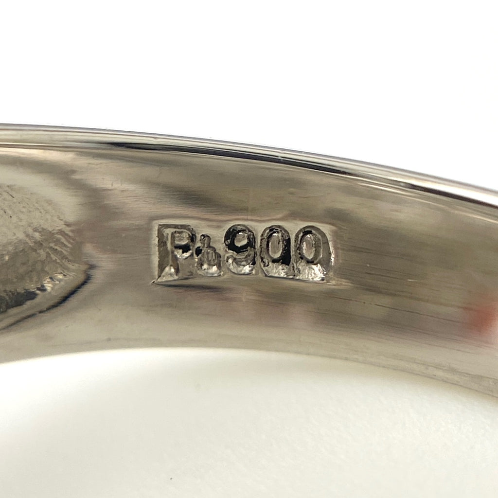 メレダイヤ デザインリング プラチナ 指輪 リング 12号 Pt900 ダイヤモンド レディース 【中古】nbjwl