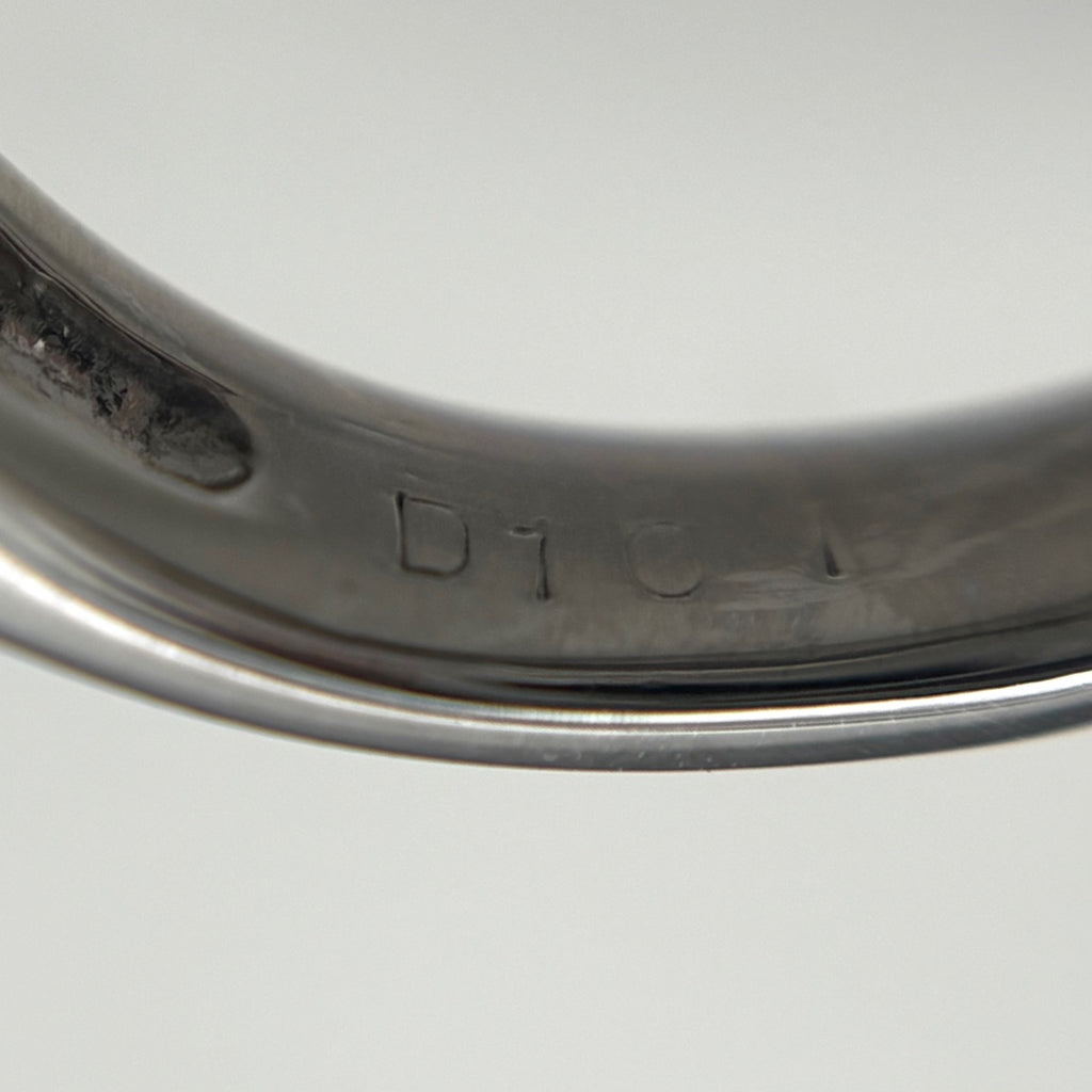 パール デザインリング プラチナ 指輪 メレダイヤ 真珠 リング 10号 Pt900 パール ダイヤモンド レディース 【中古】nbjwl