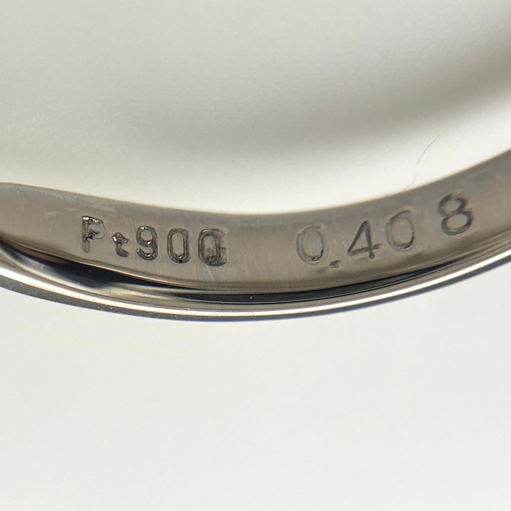 メレダイヤ デザインリング プラチナ 指輪 リング 12号 Pt900 ダイヤモンド レディース 【中古】nbjwl