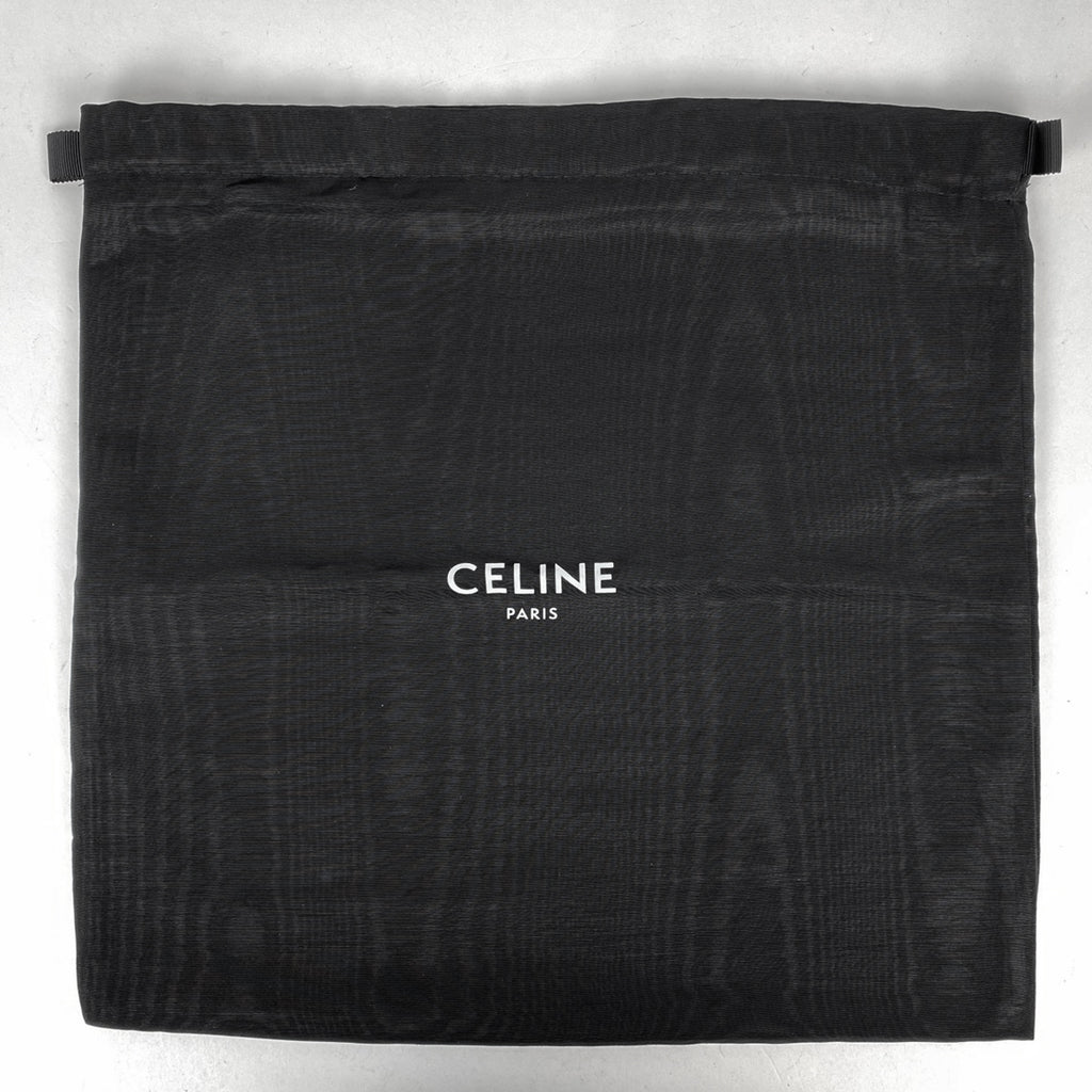 セリーヌ ベルトバッグ ナノ 2WAY ショルダーバッグ ハンドバッグ レザー グレー レディース 【中古】brbag