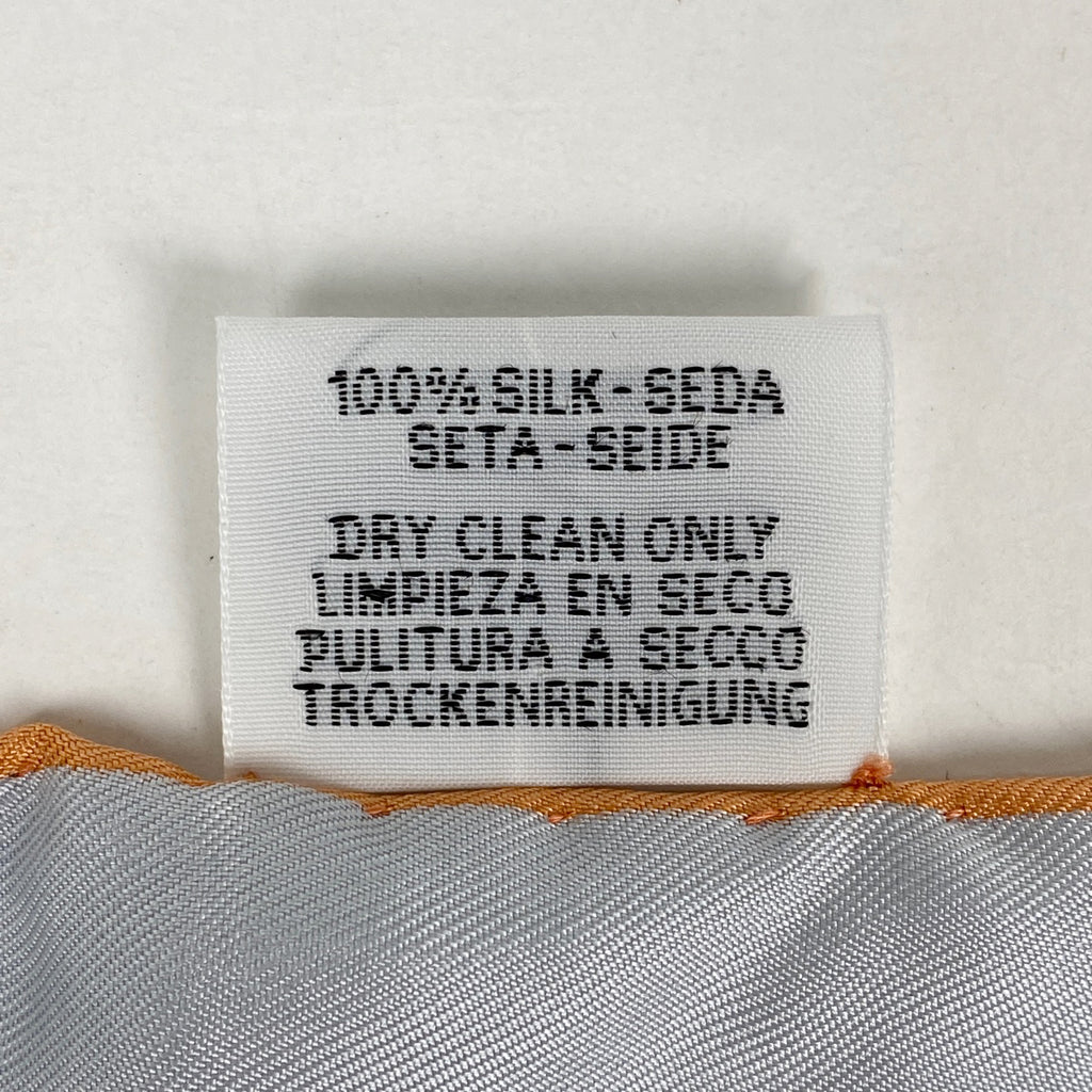 エルメス パームツリー柄 ストール アロハ スカーフ レクタングル ストール シルク ライトブルー マルチカラー レディース 【中古】brbag