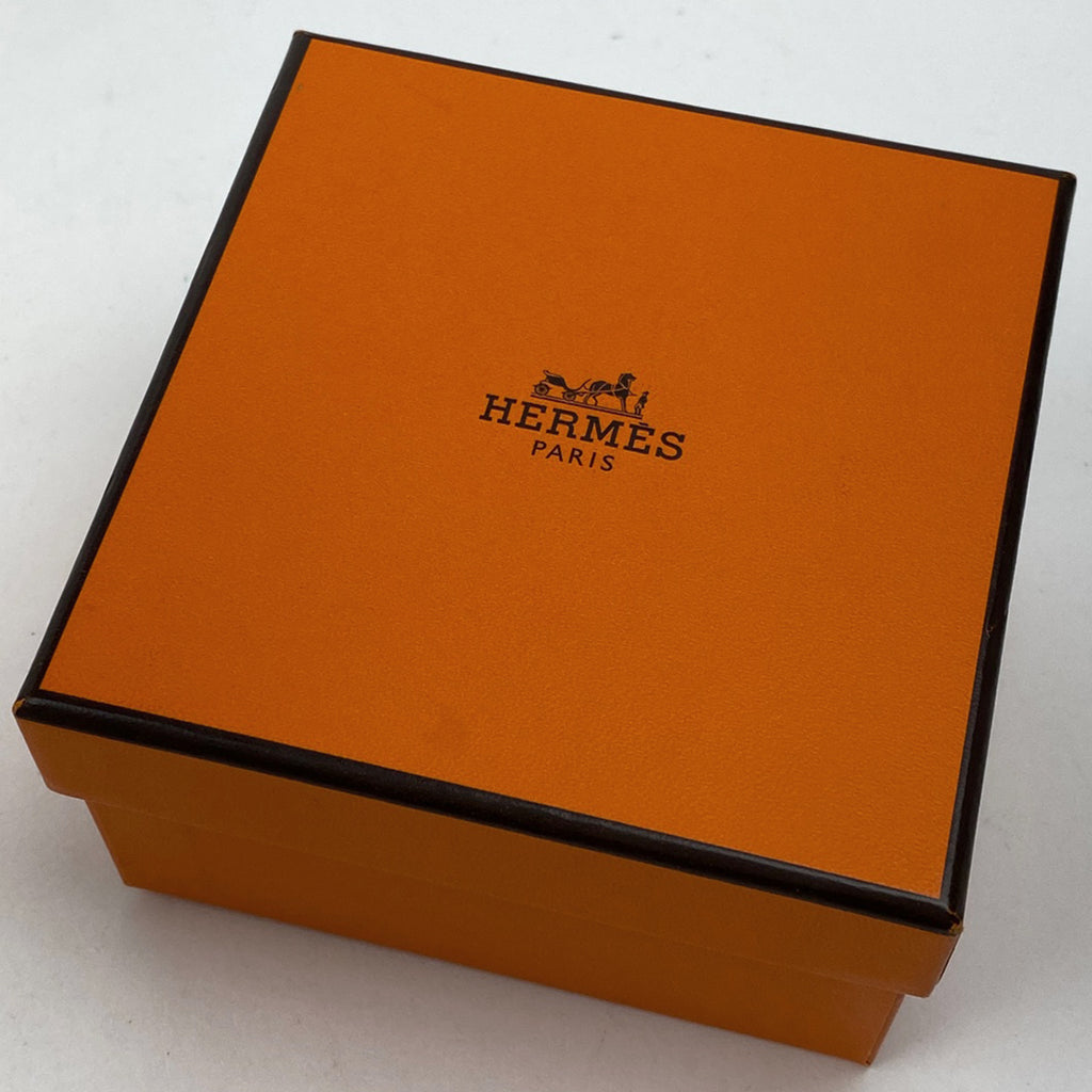 エルメス コリエ ド シアン ブレスレット バングル 腕輪 スタッズ メドール ブレスレット GP レザー パープル レディース 【中古】bracc