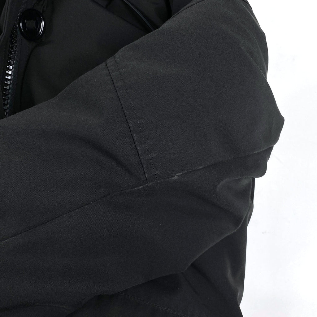 カナダグース シャーロットパーカー ダウンコート フーディ アウター ダウンジャケット ブラック レディース 【中古】brapp