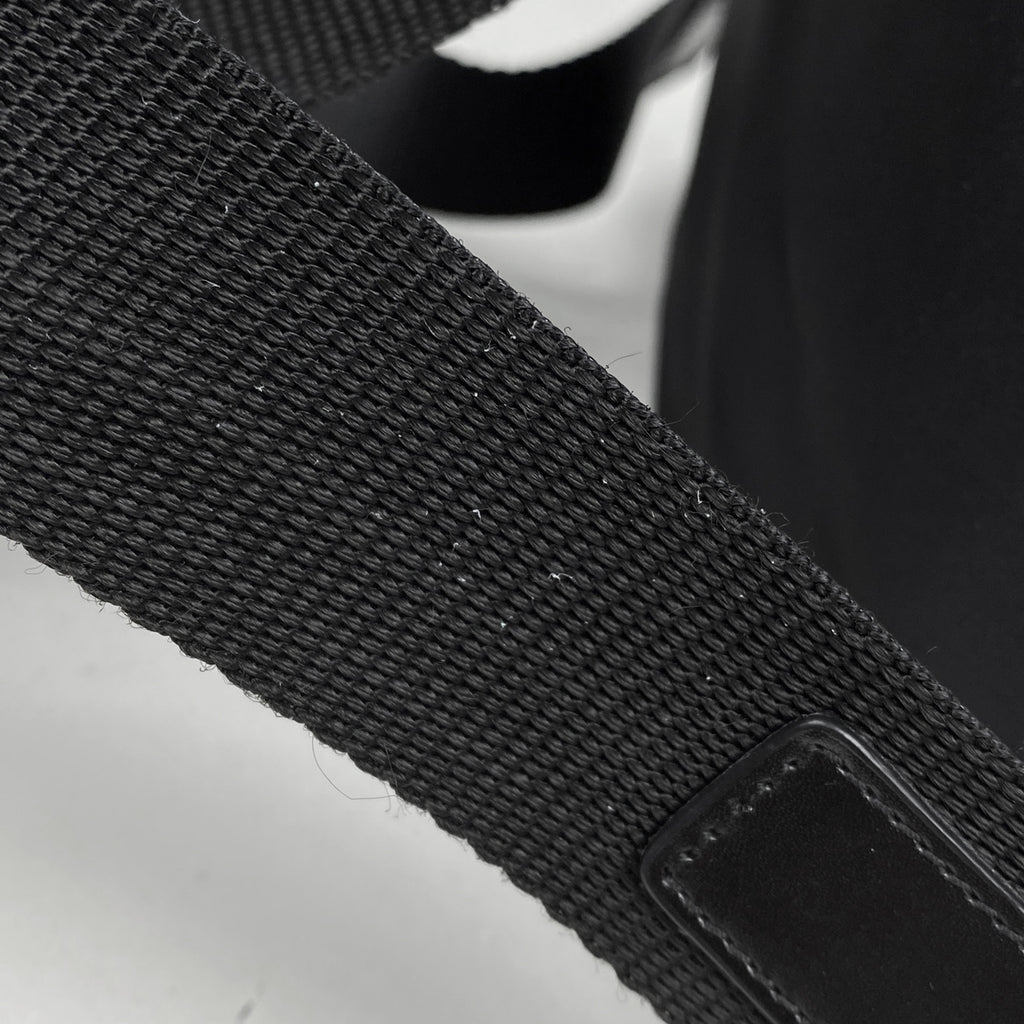 プラダ ロゴプレート リュックサック バックパック デイパック リュック ナイロン ネロ(ブラック) レディース 【中古】brbag