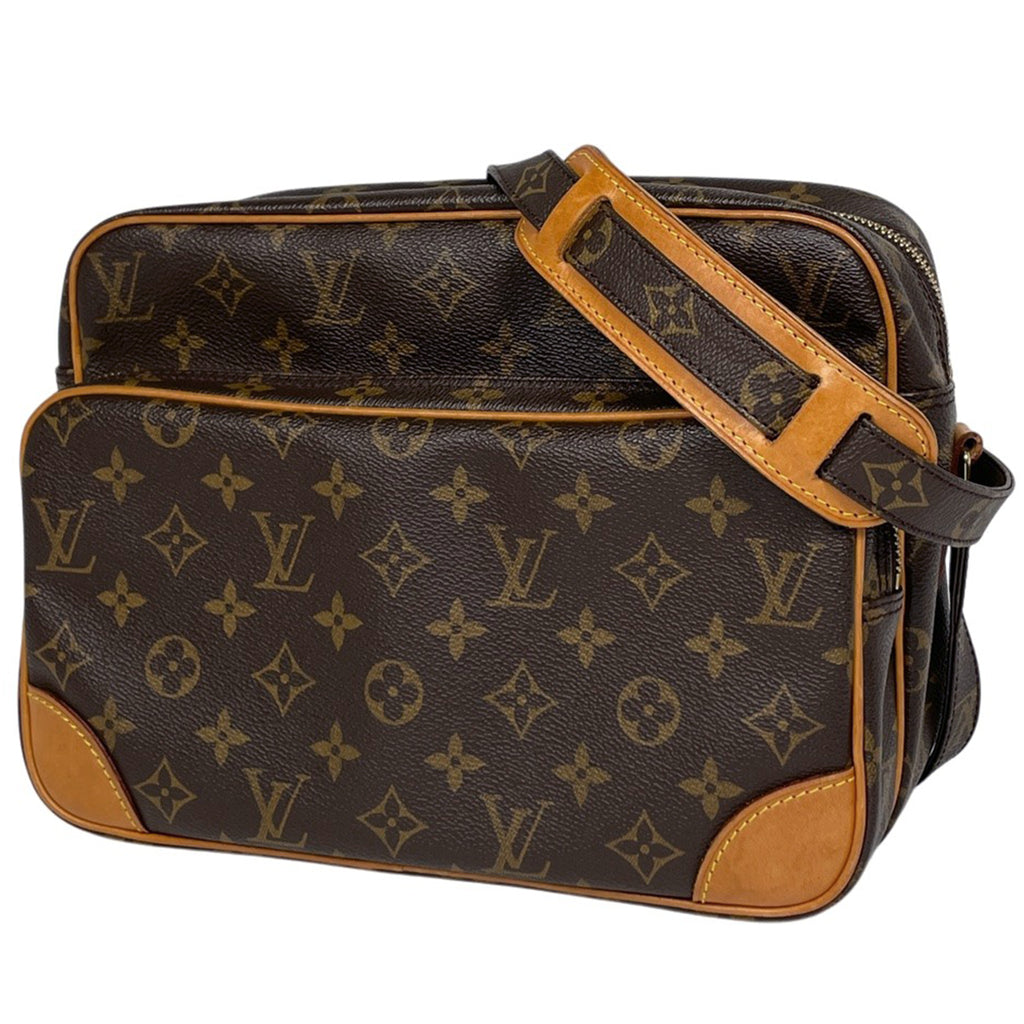 ルイ・ヴィトン ナイル 斜め掛け ショルダーバッグ モノグラム ブラウン M45244 レディース 【中古】brbag