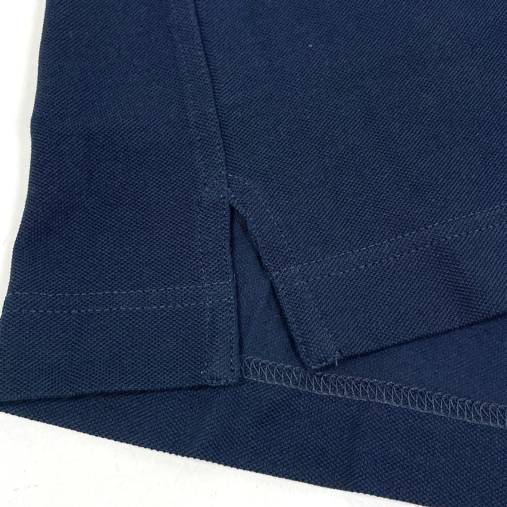 エルメス Hロゴ ポロシャツ 半袖 トップス ポロシャツ コットン ネイビー メンズ 【中古】brapp