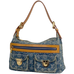 ルイ・ヴィトン バギー PM 肩掛け ハンドバッグ ワンショルダー ショルダーバッグ モノグラムデニム ブルー M95049 レディース 【中古】brbag