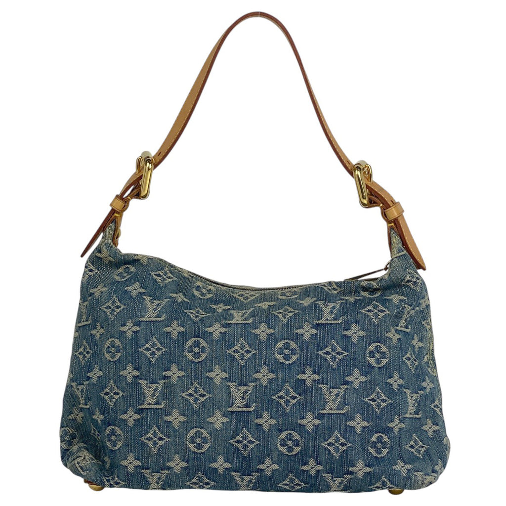 ルイ・ヴィトン バギー PM 肩掛け ハンドバッグ ワンショルダー ショルダーバッグ モノグラムデニム ブルー M95049 レディース 【中古】brbag